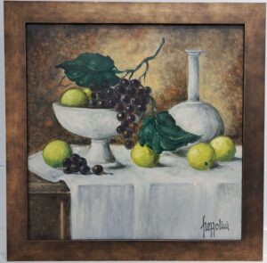 Still Life #2, 23 x 23 in., Oil on canvas